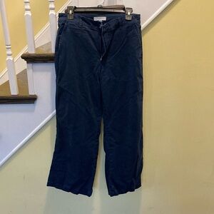 LOFT Blue Wide Leg Pants